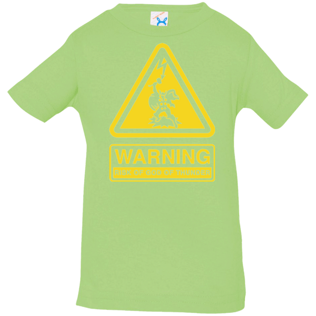 T-Shirts Key Lime / 6 Months God of Thunder Infant Premium T-Shirt