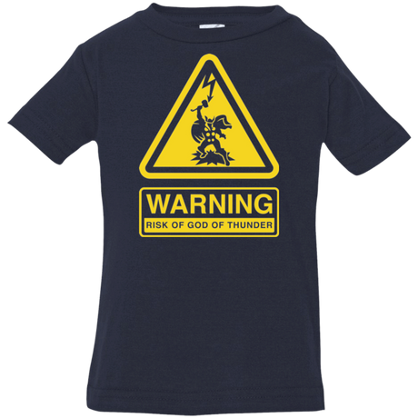 T-Shirts Navy / 6 Months God of Thunder Infant Premium T-Shirt