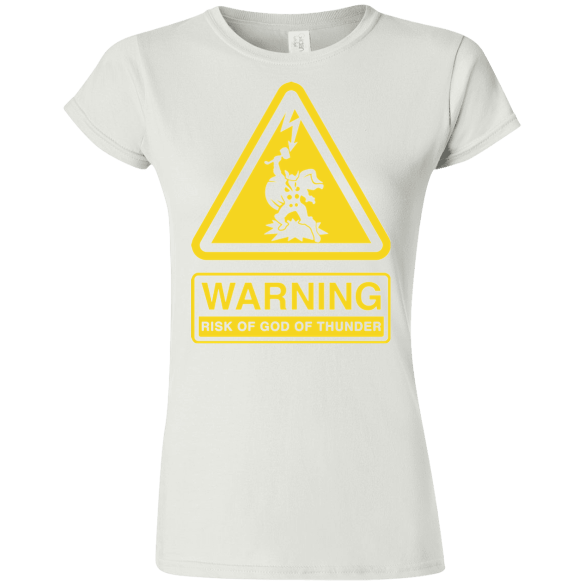 T-Shirts White / S God of Thunder Junior Slimmer-Fit T-Shirt