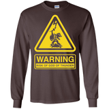 T-Shirts Dark Chocolate / S God of Thunder Men's Long Sleeve T-Shirt