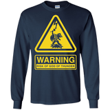 T-Shirts Navy / S God of Thunder Men's Long Sleeve T-Shirt