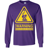 T-Shirts Purple / S God of Thunder Men's Long Sleeve T-Shirt