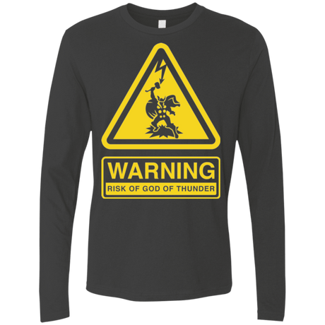 T-Shirts Heavy Metal / S God of Thunder Men's Premium Long Sleeve