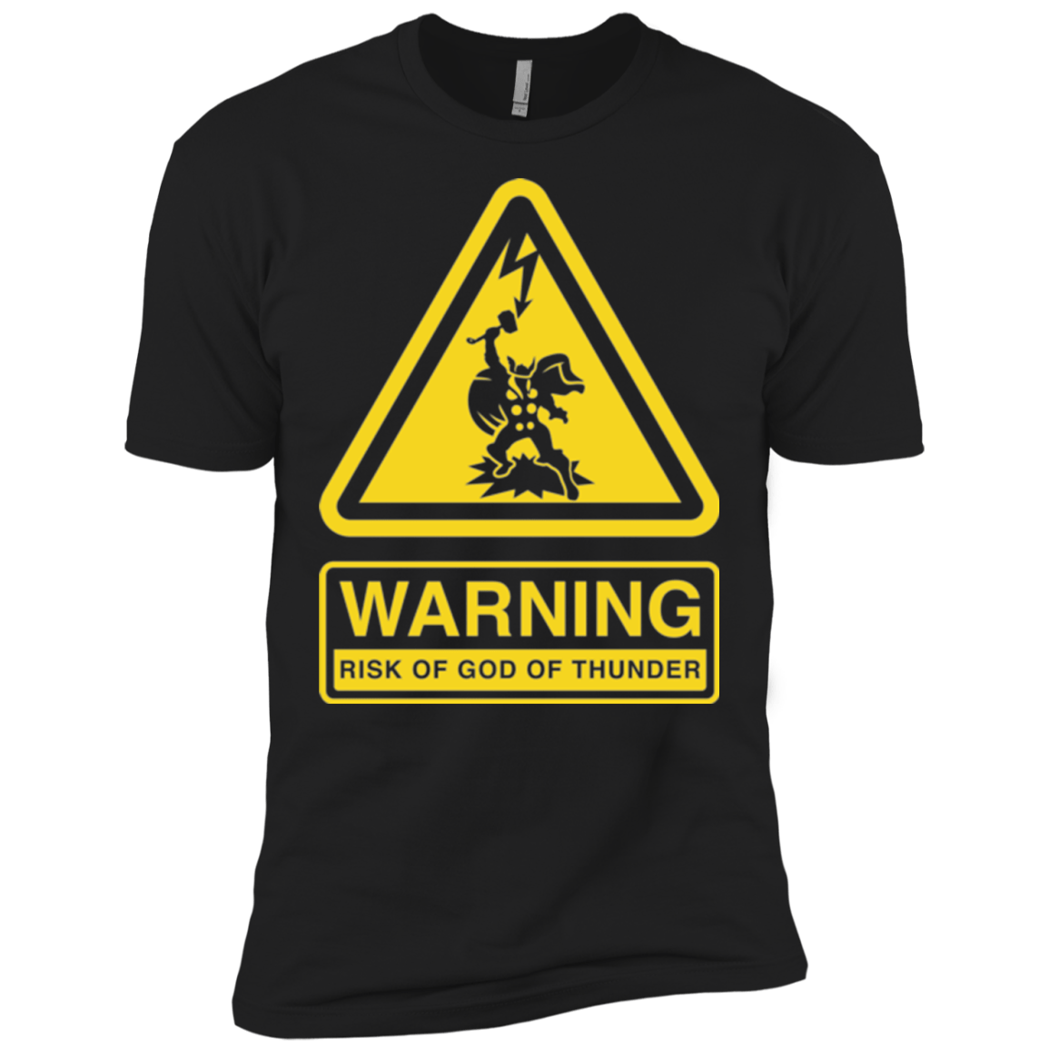 T-Shirts Black / X-Small God of Thunder Men's Premium T-Shirt