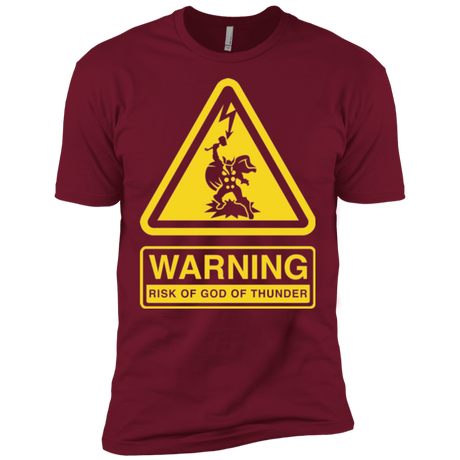 T-Shirts Cardinal / X-Small God of Thunder Men's Premium T-Shirt