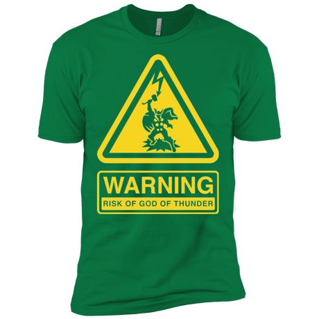 T-Shirts Kelly Green / X-Small God of Thunder Men's Premium T-Shirt