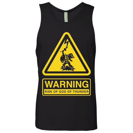 T-Shirts Black / S God of Thunder Men's Premium Tank Top