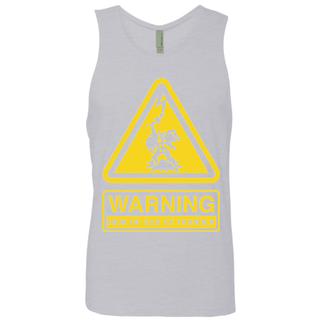 T-Shirts Heather Grey / S God of Thunder Men's Premium Tank Top