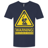 T-Shirts Midnight Navy / X-Small God of Thunder Men's Premium V-Neck