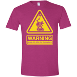 T-Shirts Antique Heliconia / S God of Thunder Men's Semi-Fitted Softstyle