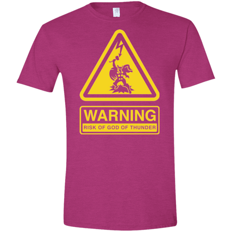 T-Shirts Antique Heliconia / S God of Thunder Men's Semi-Fitted Softstyle