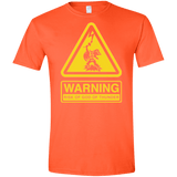 T-Shirts Orange / S God of Thunder Men's Semi-Fitted Softstyle