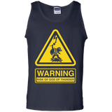 T-Shirts Navy / S God of Thunder Men's Tank Top