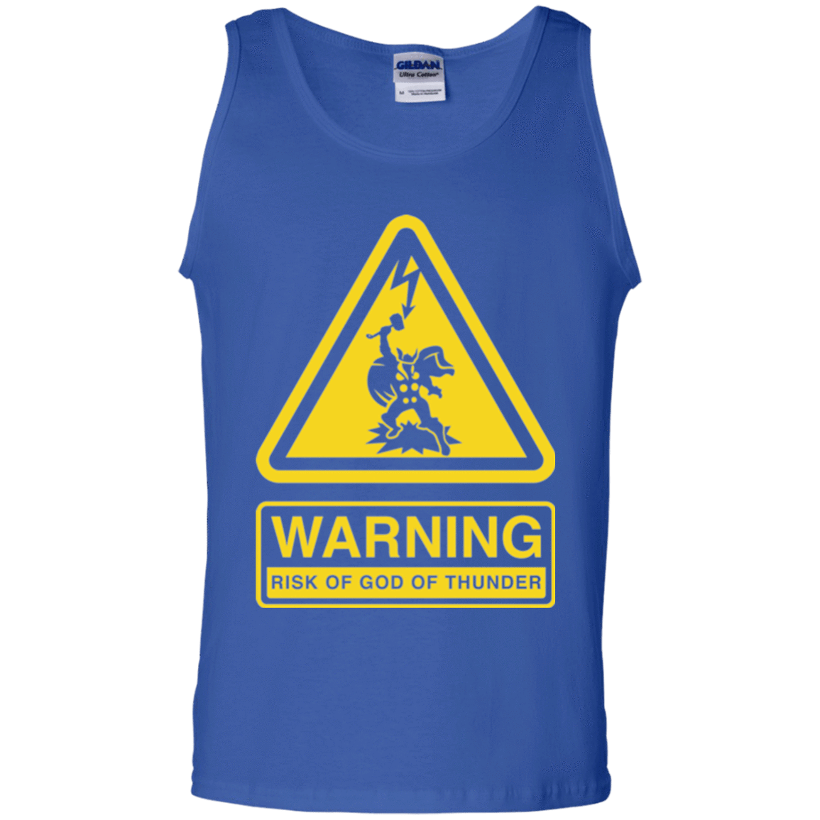 T-Shirts Royal / S God of Thunder Men's Tank Top