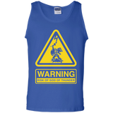 T-Shirts Royal / S God of Thunder Men's Tank Top