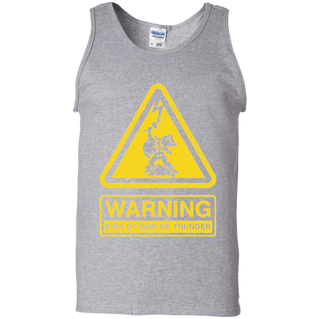 T-Shirts Sport Grey / S God of Thunder Men's Tank Top