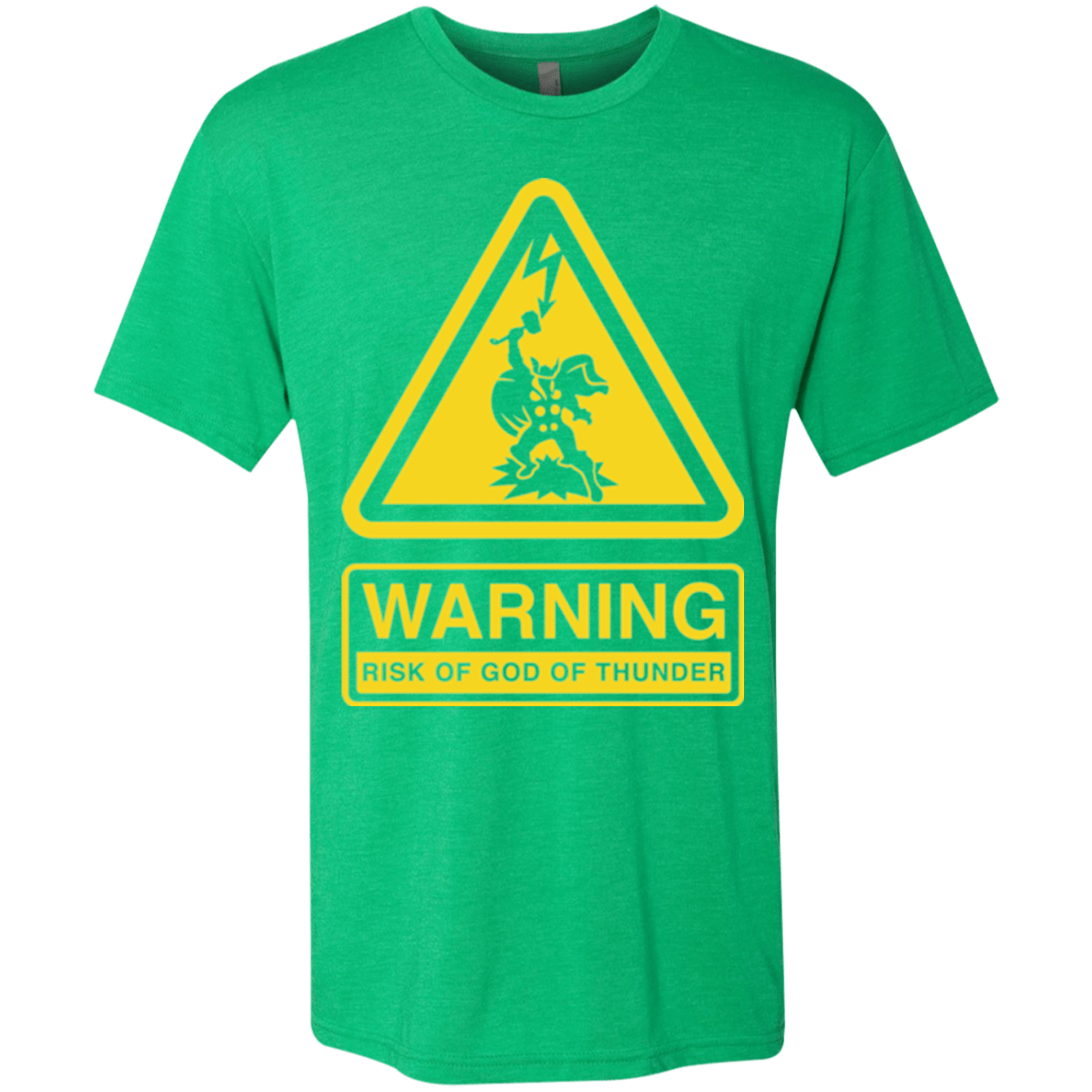 T-Shirts Envy / S God of Thunder Men's Triblend T-Shirt