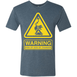 T-Shirts Indigo / S God of Thunder Men's Triblend T-Shirt