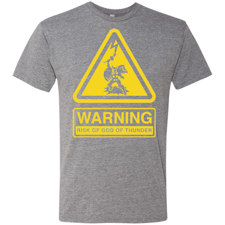 T-Shirts Premium Heather / S God of Thunder Men's Triblend T-Shirt