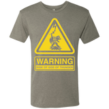 T-Shirts Venetian Grey / S God of Thunder Men's Triblend T-Shirt