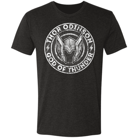 T-Shirts Vintage Black / S God of Thunder Men's Triblend T-Shirt