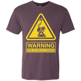 T-Shirts Vintage Purple / S God of Thunder Men's Triblend T-Shirt