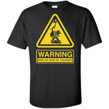 T-Shirts Black / XLT God of Thunder Tall T-Shirt