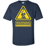 T-Shirts Navy / XLT God of Thunder Tall T-Shirt