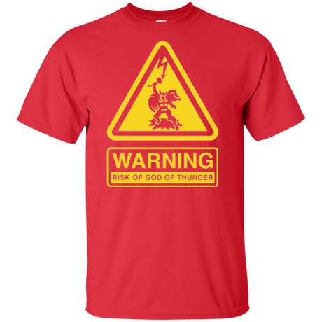 T-Shirts Red / XLT God of Thunder Tall T-Shirt