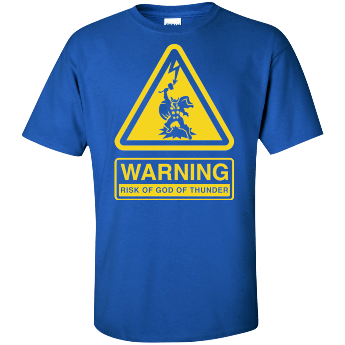 T-Shirts Royal / XLT God of Thunder Tall T-Shirt