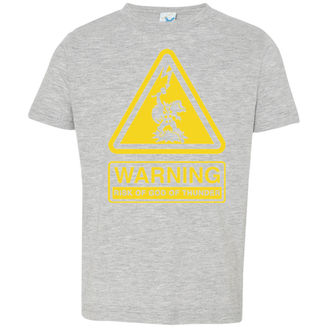T-Shirts Heather Grey / 2T God of Thunder Toddler Premium T-Shirt