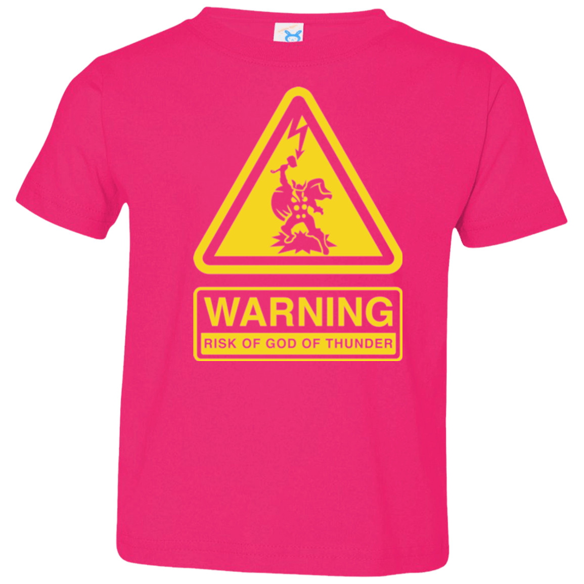 T-Shirts Hot Pink / 2T God of Thunder Toddler Premium T-Shirt