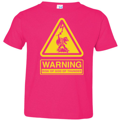 T-Shirts Hot Pink / 2T God of Thunder Toddler Premium T-Shirt