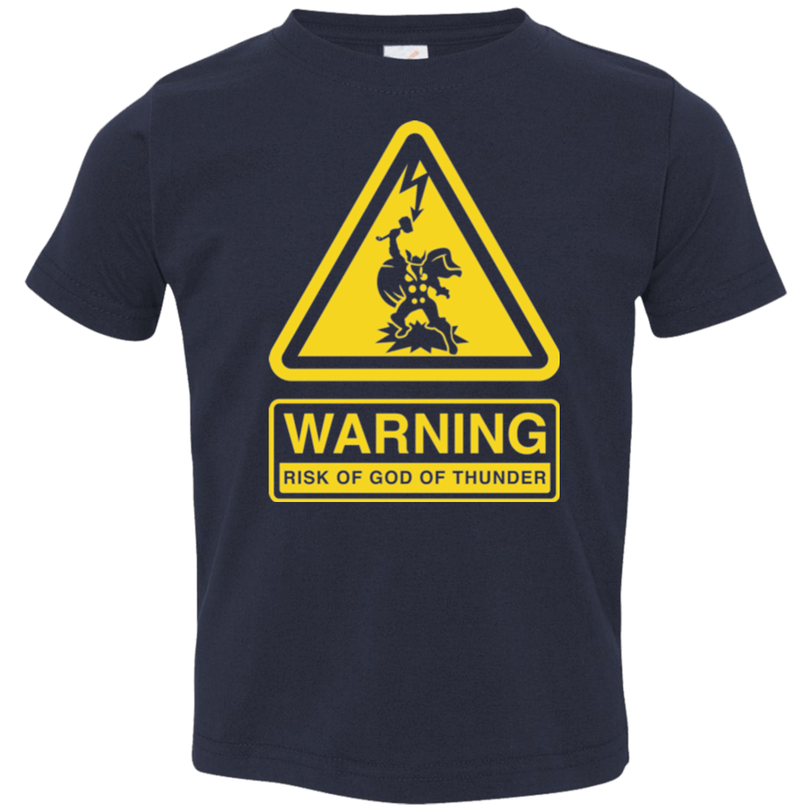 T-Shirts Navy / 2T God of Thunder Toddler Premium T-Shirt