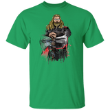 T-Shirts Irish Green / S God of Thunder Watercolor T-Shirt