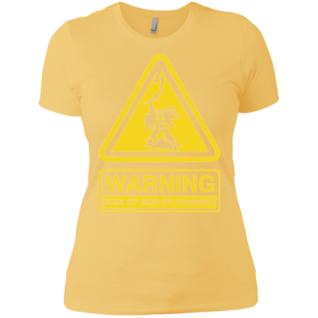 T-Shirts Banana Cream/ / X-Small God of Thunder Women's Premium T-Shirt