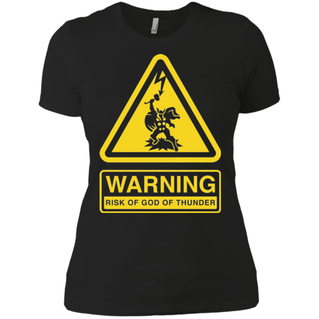 T-Shirts Black / X-Small God of Thunder Women's Premium T-Shirt