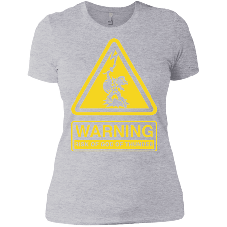 T-Shirts Heather Grey / X-Small God of Thunder Women's Premium T-Shirt