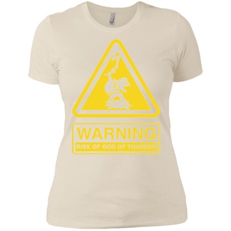 T-Shirts Ivory/ / X-Small God of Thunder Women's Premium T-Shirt