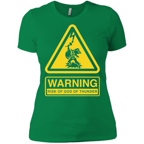 T-Shirts Kelly Green / X-Small God of Thunder Women's Premium T-Shirt