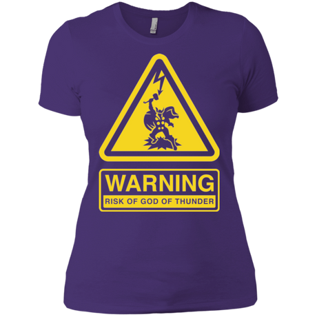 T-Shirts Purple Rush/ / X-Small God of Thunder Women's Premium T-Shirt
