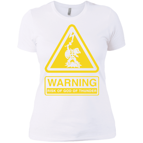 T-Shirts White / X-Small God of Thunder Women's Premium T-Shirt