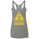 T-Shirts Venetian Grey / X-Small God of Thunder Women's Triblend Racerback Tank