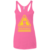 T-Shirts Vintage Pink / X-Small God of Thunder Women's Triblend Racerback Tank