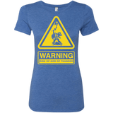T-Shirts Vintage Royal / S God of Thunder Women's Triblend T-Shirt