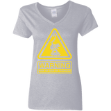 T-Shirts Sport Grey / S God of Thunder Women's V-Neck T-Shirt