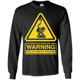 T-Shirts Black / YS God of Thunder Youth Long Sleeve T-Shirt