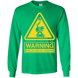 T-Shirts Irish Green / YS God of Thunder Youth Long Sleeve T-Shirt