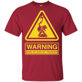T-Shirts Cardinal / YXS God of Thunder Youth T-Shirt