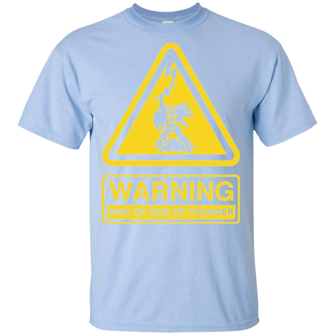 T-Shirts Light Blue / YXS God of Thunder Youth T-Shirt
